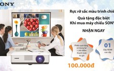 ​“Rực rỡ sắc màu trình chiếu” cùng Sony nhân dịp cuối năm