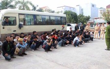 Tóm gọn 76 thanh niên chuẩn bị đánh nhau