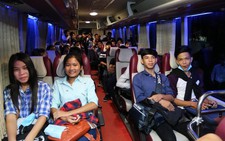 Thuê xe đi dự tư vấn tuyển sinh từ giữa khuya