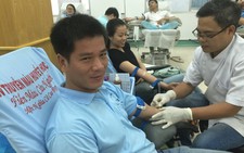 Đầu năm, gần 150 người hiến máu cho bệnh nhi ung thư