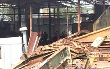 Nổ lớn trong xưởng cơ khí, 1 người chết, 2 bị thương
