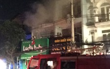 Cháy nhà ở quận Tân Phú, TP.Hồ Chí Minh