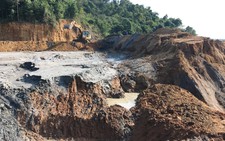 Công an điều tra vụ vỡ đập bùn thải thiếc ở Nghệ An