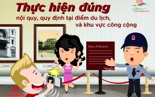 Bộ VH-TT&DL ban hành bộ Quy tắc ứng xử văn minh trong du lịch