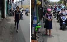Đường không có vỉa hè, làm sao đi bộ?