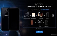 ​Đặt gạch Samsung Galaxy S8/S8+ nhận bộ siêu quà trị giá 4 triệu
