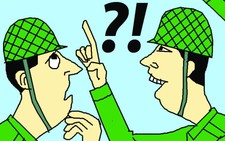 Người lính dũng cảm và người lính thận trọng