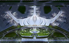 Chọn thiết kế hoa sen cách điệu cho sân bay Long Thành
