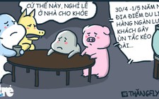 Lễ, nghỉ ở nhà cho khỏe