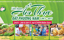 Lễ hội Ẩm thực Đất Phương Nam hấp dẫn tại Đầm Sen