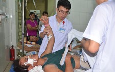 ​Thang máy rơi, 7 công nhân bị thương
