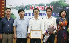 Báo Tuổi Trẻ đoạt giải ba tuyên truyền Thủ đô xanh- sạch- đẹp