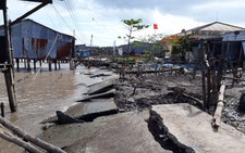 Sạt lở ở miền Tây - Kỳ 5: Sạt lở vùng ven biển
