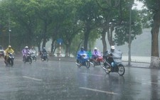 ​Cảnh báo mưa dông kéo dài đến 20-6
