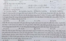 Bài giải môn hóa THPT Quốc gia 2017