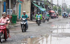 ​Duy tu hơn trăm triệu, đường vẫn lầy lội