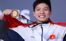 Kình ngư 15 tuổi Kim Sơn đoạt HCV, phá kỷ lục SEA Games