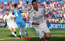 ​Ronaldo “nổ súng”, R.M chật vật đá bại Getafe