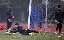 U-23 VN và Iraq cùng tập sút 11m