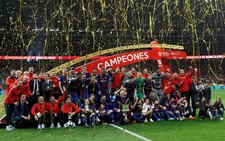 Hủy diệt Sevilla, Barca đăng quang Cúp nhà vua