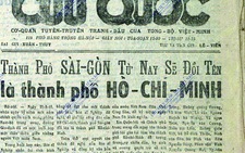 Tìm lại ý tưởng  đặt tên Thành phố Hồ Chí Minh