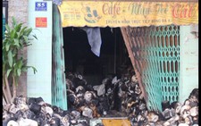 Cháy cơ sở dệt, một người chết ngạt