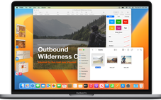 Sắp xếp các cửa sổ với Stage Manager trên hệ điều hành macOS Ventura