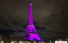 Paris rực hồng khai mạc ‘Tháng 10 hồng’ 2025, hưởng ứng tháng hành động vì ung thư vú