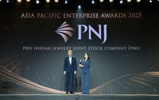 PNJ lập cú đúp giải thưởng tại Asia Pacific Enterprise Awards 2025