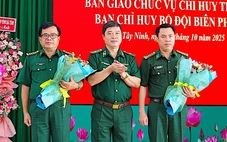 Đại tá Nguyễn Văn Giáp làm Chỉ huy trưởng Ban Chỉ huy Bộ đội biên phòng Tây Ninh