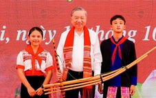 Tổng Bí thư Tô Lâm dự lễ khởi công trường biên giới ở Nghệ An