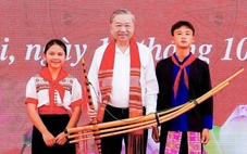 Tổng Bí thư Tô Lâm dự lễ khởi công trường biên giới ở Nghệ An