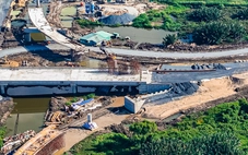 Kết cấu nhánh A nút giao gói XL1 vành đai 3 TP.HCM dịch chuyển, Ban Giao thông nói gì?