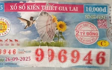 Tờ vé số trúng độc đắc 2 tỉ bị rách ở giữa, Công ty Xổ số Gia Lai nói gì?