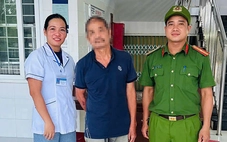 Công an xã kịp thời giúp người đàn ông 62 tuổi đi lạc hàng trăm km về gia đình