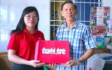 Tuổi Trẻ Shop tặng quà cho bạn đọc ở Sa Đéc