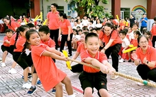 Trường tiểu học tổ chức 'thế vận hội' vui hết cỡ cho học trò lẫn phụ huynh