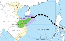Bão Thần Gió cách Đà Nẵng 280km, từ trưa nay miền Trung mưa rất to