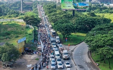 Khu vực hầm chui Nguyễn Văn Linh - Nguyễn Hữu Thọ sẽ có thêm cầu vượt