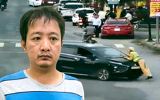 Tạm giữ tài xế hất thiếu tá cảnh sát giao thông lên ca pô xe ô tô