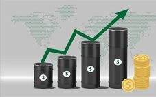 Giá dầu thế giới bật tăng sau khi Mỹ, EU đồng loạt trừng phạt Nga
