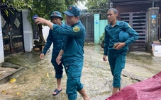 Quân khu 5 huy động xe thiết giáp, ca nô, trực 100% quân số ứng phó bão Thần Gió