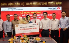 Xác suất trúng 1/8,1 triệu, một người chơi đã rinh hơn 133 tỉ đồng của Vietlott