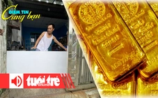 Điểm tin 18h: Dựng 'lô cốt' ứng phó bão Thần Gió; Giá vàng thế giới giảm mạnh nhất trong 5 năm