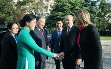 Lễ đón trọng thể Tổng Bí thư Tô Lâm tại Bulgaria