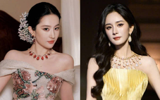 Lưu Diệc Phi đẹp tựa nàng tiên, Dương Mịch quyến rũ tại đêm thời trang Vogue