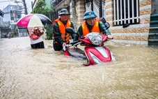 Tiếp tục mưa to đến rất to từ Huế đến Quảng Ngãi, dự báo có nơi trên 600mm