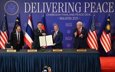 Ông Trump chứng kiến Thái Lan, Campuchia ký thỏa thuận hòa bình