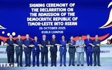 Hội nghị Cấp cao ASEAN 47: Timor Leste chính thức trở thành thành viên thứ 11 của ASEAN