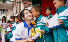 TikToker Lê Bống cùng học trò biên giới lan toả thông điệp tri ân giáo viên vùng cao